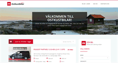 Desktop Screenshot of ostkustbilar.se