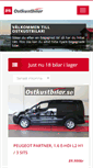 Mobile Screenshot of ostkustbilar.se